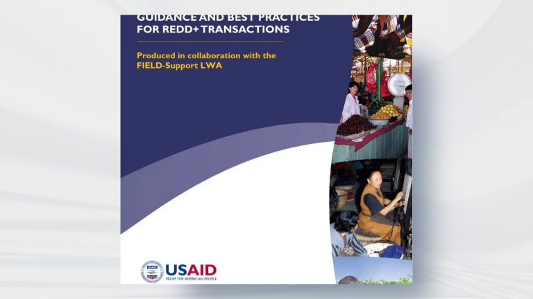 Guidance and Best Practices for REDD+ Transactions